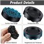 Zikenis Tapis Anti Vibration Machine a Laver Universel Universel, 4 Pièces Tampon en Silicone Tapis Machine à Laver Anti Vibrati