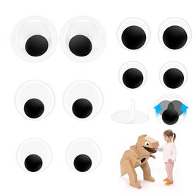 Quuylin 10 Pièces Grand Yeux Autocollants