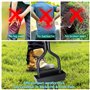 Aérateurs de Gazon Manuels, Aérateur de Pelouse pour Déchaumer la Pelouse avec 3 Pointes, pour Noyau de Sol, Aérateur Gazon Aera