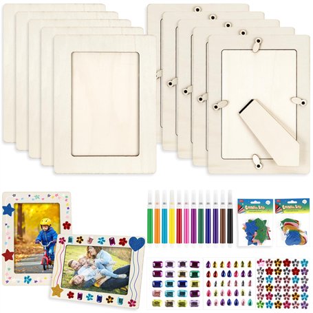 Ledebouk 10 Pcs Cadres Photo en Bois