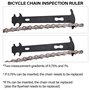 Sprifityy Jeu d’Outils chaîne vélo,Pince de Verrouillage de chaîne de vélo, pour Outils de chaîne de vélo à 6-12 Compartiments, 