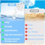 Zikenis Balles filtrantes Piscine 700 g,Balles filtrantes pour systèmes de Filtration à Sable,MéDia Filtre à Fibres pour Piscine