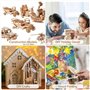 Zikenis 20 Pièces A4 contreplaqué 3mm tilleul,300 x 210 x 3.5 mm contreplaqué multicouche,3mm basswood plywood,Panneau Feuille D