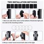 Pavlleen Lot de 6 Lumières Stroboscopiques pour Drone, 8 Couleurs, étanches, Anti-Collision, avec télécommande, Stroboscope pour
