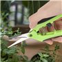 2 Morceaux de Ciseaux de Jardin Réglés,les Lames Recouvertes de Titane,Poignée de Détection,Poignée Ergonomique,pour le Bonsaï,l
