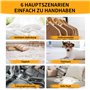 Lot de 4 attrape-poils en silicone pour enlever les poils des animaux domestiques dans le sèche-linge et la machine à laver