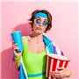 15 pièces Bandeau et Poignet Eponge Sport Fluo Anti-Transpiration Accessoires Fluo Année 80 et 90 Rétro po
