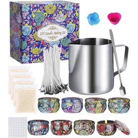 Meilo Coffret Cadeau Kit de Fabrication de Bougies