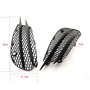 GSRECY Grille de pare-chocs avant compatible avec Mercedes Classe C W205 C180 C200 C260 2015-2018, Noir