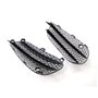 GSRECY Grille de pare-chocs avant compatible avec Mercedes Classe C W205 C180 C200 C260 2015-2018, Noir