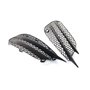 GSRECY Grille de pare-chocs avant compatible avec Mercedes Classe C W205 C180 C200 C260 2015-2018, Noir