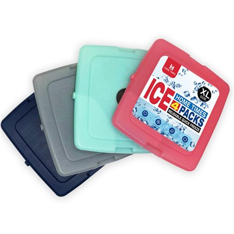 Hometimes Lot de 4 blocs réfrigérants pour sac isotherme