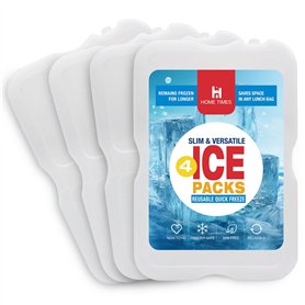 Hometimes Lot de 4 blocs réfrigérants pour sac isotherme