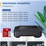Palmtee PG-510 CL-511 Remanufacturé pour Cartouche Canon 510XL 511XL Remplacement pour Cartouche Encre Canon MP250 pour Canon MP