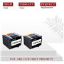 Toner Kingdom T1295 Multipack Cartouche d'encre T1291 T1292 T1293 T1294 Compatible pour Epson Stylus SX525WD Stylus SX425W Stylu