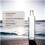 gouveo Lot de 12 bouteilles en verre 500 ml Dorica transparent avec bouchon à vis argenté - bouteille vide 0,5 l à remplir - bou