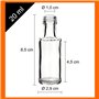 02 l à remplir - bouteilles en ve