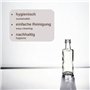 gouveo set de 48 bouteilles en verre 20 ml Dorica avec bouchon à vis argent - mini bouteille 0,02 l à remplir - bouteilles en ve