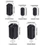 KBNIAN 20 PCS Anneau Ferrite Antiparasite Magnétique Core Noyau Ferrite de Nickel-Zinc Diamètre Intérieur 3/5 / 7/9 / 13 mm Filt