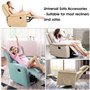 DECARETA 2 pcs Câble de Remplacement de Levier Durable Fauteuil Inclinable Câble 96 cm Pièces de Rechange Fauteuil pour Chaises 