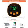 Masseur Électrique Pied, Machine de Massage des Pieds EMS,Masseur de Pieds Électrique, Tapis de Masseur de Pied d'USB Portable, 