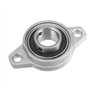 Xnrtop KFL003 Lot de 4 roulements à bride auto-alignant en alliage de zinc 17 mm