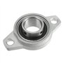 Xnrtop KFL005 Lot de 2 roulements à bride auto-alignant en alliage de zinc 25 mm