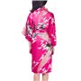 Robe Peignoir en Satin Pyjamas Natation Anniversaire de Ma