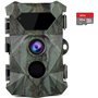 COOLIFE Caméra de Chasse 4K 48MP Vision Nocturne 35m Vitesse de Déclenchement 0.1s Infrarouge 46 pcs Low Glow IR LEDs Nocturne a