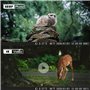 COOLIFE Caméra de Chasse 4K 48MP Vision Nocturne 35m Vitesse de Déclenchement 0.1s Infrarouge 46 pcs Low Glow IR LEDs Nocturne a