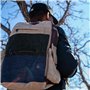 Freakmandu Grand Sac À Dos en Chanvre Multi-8 Poches Fonctionnelles – Sac a dos de Jour Durable Unisexe Écologique et Durable