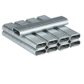 5000 agrafes NUZAMAS en forme de U pour extérieur – 5 mm x 12 mm – Pistolet agrafeur robuste et tranchant