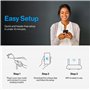 Linksys Classic Micro Pro 6 – Routeur WiFi 6 Mesh Double Bande (AX5400) – Routeur Internet sans Fil Gigabit, Jusqu’à 5 400 Mbit/