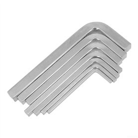 Cloudpower Lot de 7 clés à tête carrée en acier au chrome vanadium