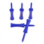 100pcs Golf Tees Tee de Golf Plastique Step Down Tees de Golf Château gradué Té Hauteur contrôle