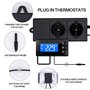 RéGulateur de TempéRature Thermostat Digital Avec Sonde NTC 220V Pour Chauffage Refroidissement RéGulateur de TempéRature Pour A