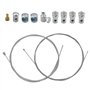 2 Mètres Universel Moto Câble de Gaz Accélérateur Ø2mm Argent Câble D'accélérateur Câble D'embrayage Kit de Réparation de Câble