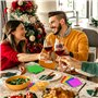 120 Pièces Serviettes en Papier Colorées Serviettes de Mariage Serviettes Cocktail Boissons à 2 Plis Serviettes de Table Serviet