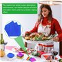 120 Pièces Serviettes en Papier Colorées Serviettes de Mariage Serviettes Cocktail Boissons à 2 Plis Serviettes de Table Serviet
