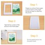 10 Pièces Passe Partout A4 Passe-Partout Partout Blanc pour l'encadrement Photos, Affiches, Impressions d'art Dimensions Extérie