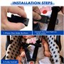 Rseuphiee 2 Pièces Clip Ceinture Siege Auto, Clip de Sangle Enfant Auto, Pince Harnais Siège Auto, Sécurité Voiture Chest Clip, 