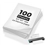 (100 feuilles) Papier thermique A4