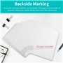 (100 feuilles) Papier thermique A4, compatible avec la plupart des imprimantes thermiques A4, sans BPA, séchage rapide, papier p