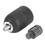 Nikou Clé à Choc Mandrin Perceuse, mandrin visseuse Mandrin sans clé 2-13mm, 1/2 "-20UNF avec adaptateur de mandrin 1/2", pour c