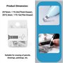 70pcs Gomme Mince et Épais pour Crayon Peinture Gomme Remplacement de Recharge Électrique 25mm 2,3 / 5mm