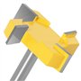 8mm Tige De Nettoyage Bottom Router Bits Surface Rabotage Bits Diamètre De Nettoyage Fond De Menuiseri