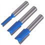 ASNOMY 7Pcs Fraise droite à queue de 8 mm, 6mm 8mm 10mm 12mm 14mm 18mm 20mm de diametre Fraise à Bois Routeur à Coupe Droite Flu
