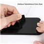 QILIMA Lot de 20 Bandes auto-adhésives extra fortes double face NdIndustrie Rectangle Adhésif Double Face Noir Puissant Réutilis