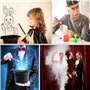 12 Pièce Baguettes de Magicien, Baguettes Magicien Noir, Baguettes Magicien Plastique, Party Wand Jouet, Joke Enfants Magique Pr