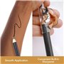 BOBOZHONG Crayon de Barbier,2 PCS Crayons de Contour Hairline Crayon Barbe Traceur Crayon Professionnel Barbe Crayon Crayon à Ba